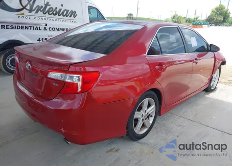 2013 Toyota Camry Se из США, поврежденный, VIN 4T1BF1FKXDU672549